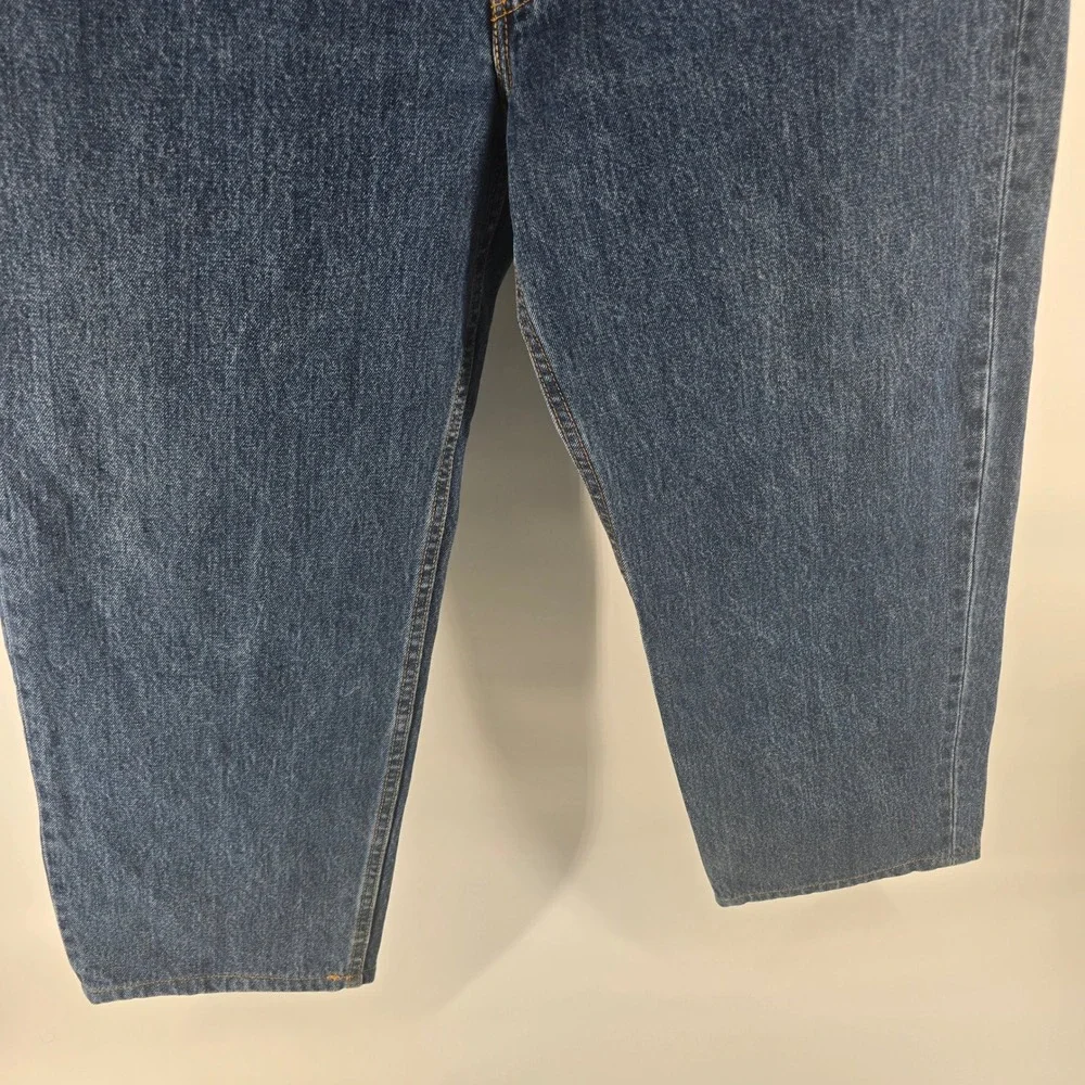 Levi's 550 Relaxed Fit Jeans Men 44x29 Blue Medium Wash Tapered Leg Denim